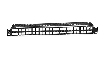 Модульная патч-панель высокой плотности 19" Cabeus PLBHD-48-1U