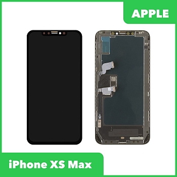 LCD дисплей для Apple iPhone XS Max оригинальная матрица ZY In-Cell A-SI HD+ (черный)