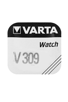 Батарейка (элемент питания) Varta 309, 1 штука