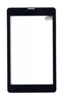 Сенсорное стекло (тачскрин) для Irbis TZ743 REV2, черное с рамкой